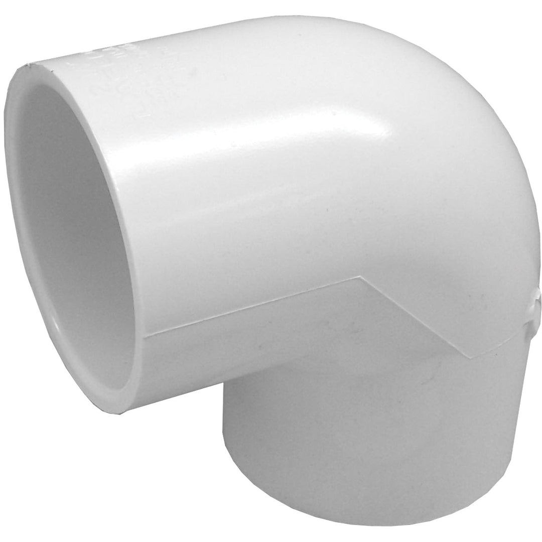 Plumbing Parts - 90 Degree PVC Elbow Slip 1/2"-2"