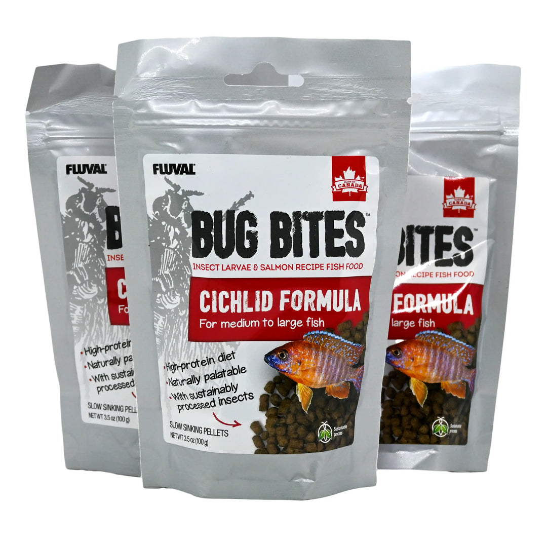 Fluval Bug Bites - Cichlid Formula - Slow Sinking Pellets