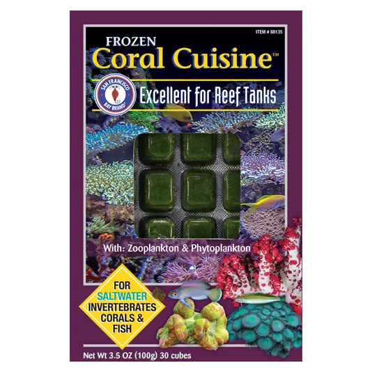 San Francisco Bay Brand - Frozen Food - Coral Cuisine 3.5oz Cubes