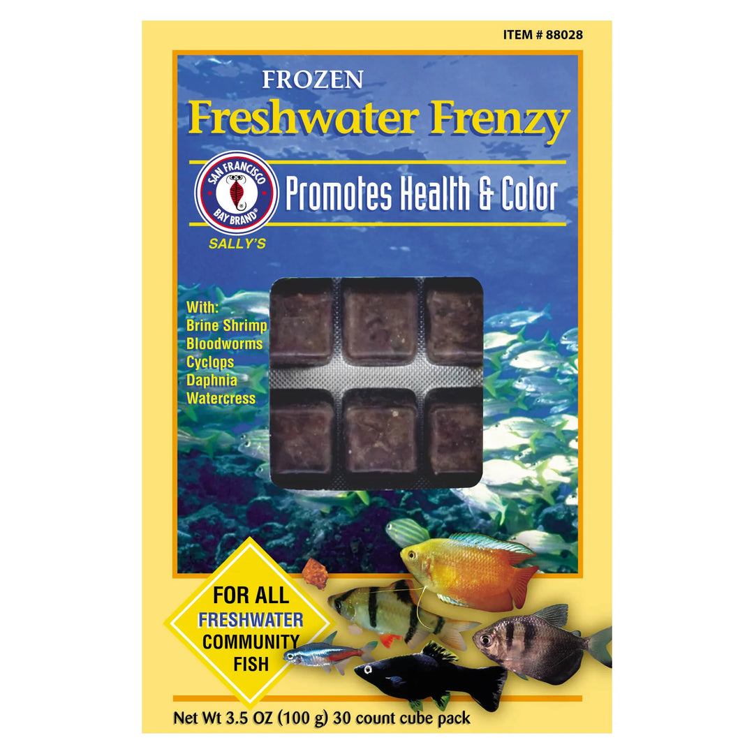 San Francisco Bay Brand - Frozen Food - Freshwater Frenzy 30 cubs 3.5oz