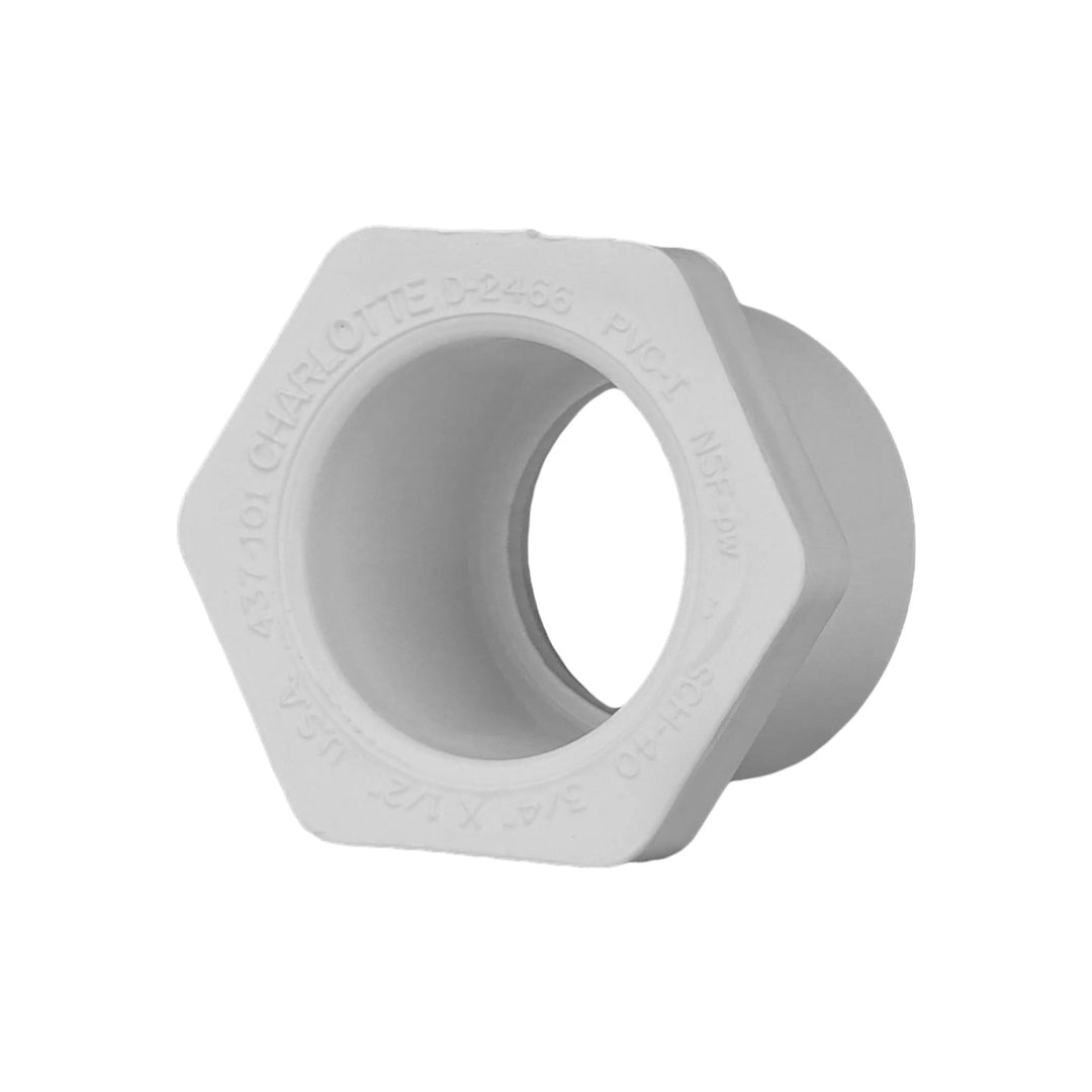 Plumbing Parts -PVC Bushing/Adapter Slip 1/2"-2"