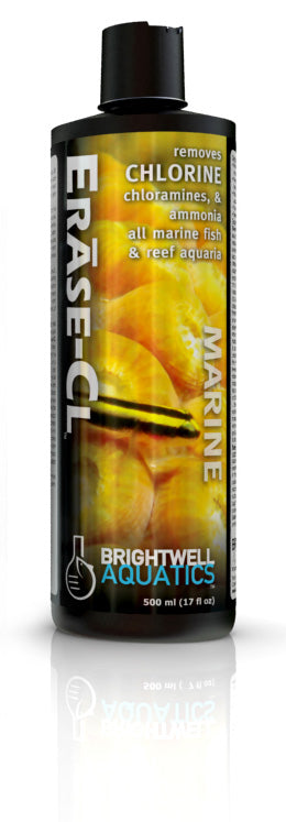 Brightwell - Erase-CL - Freshwater & Marine Chlorine and Ammonia Remover - Water Conditioner