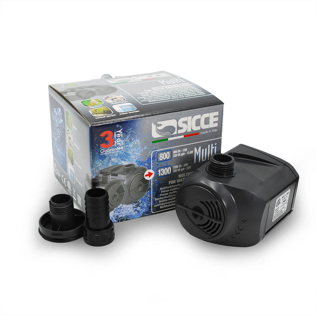 Sicce - Multi 1300 320gph Compact Multifunction Pump
