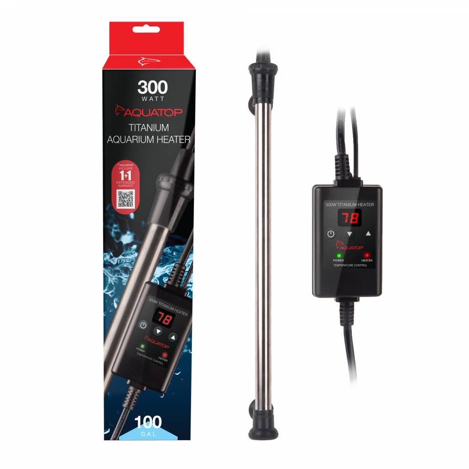 Aquatop Titanium Heater With Digital Controller