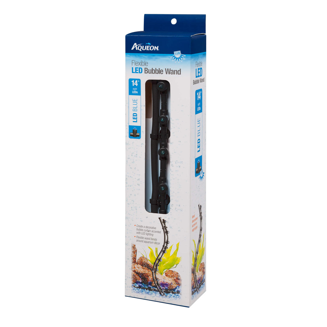 Aqueon Flexible LED Bubble Wand - Multi-Color - 21"