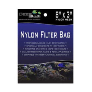 Nylon Filter Bag 8x4, Dry Goods - Whitlyn Aquatics - Live Coral