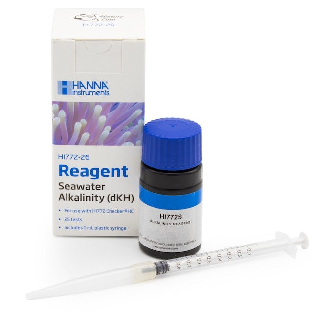 Hanna Instruments - HI772-26 Seawater Alkalinity Reagent (25 Tests) –  Whitlyn Aquatics
