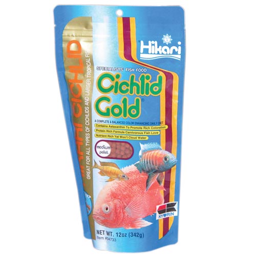 Hikari - Sinking Cichlid Gold - Medium Pellets 12oz