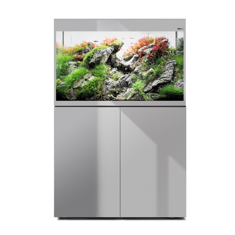 Aquael Glossy ST 120 (69 Gallons) Aquarium Kit Grey or White Stand (Tank, Stand, Lighting)