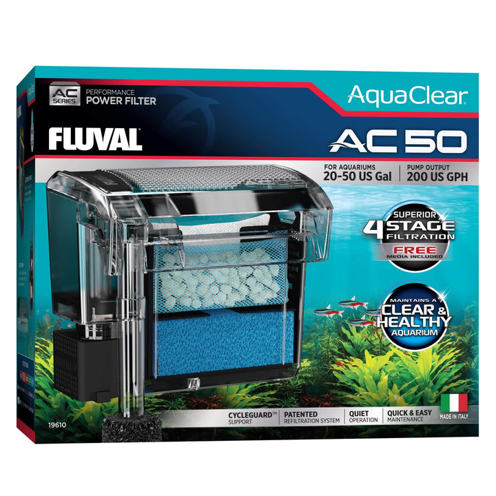 Fluval AC50 Power Filter - (20-50 US gal.)