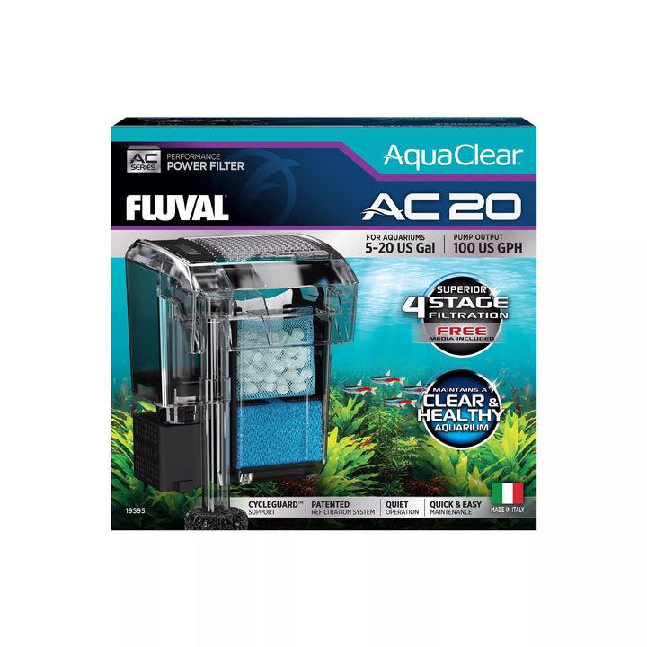 Fluval AC20 Power Filter - 76 L (5-20 US gal.)