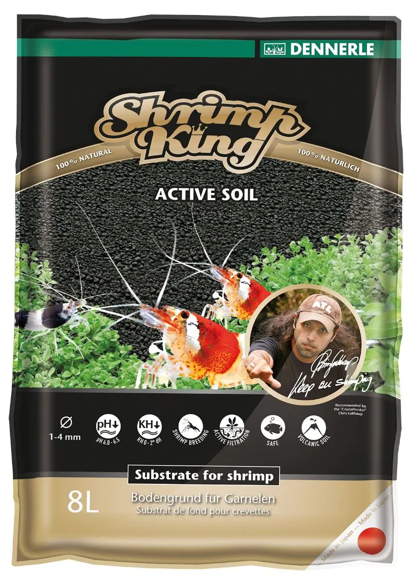 Dennerle Shrimp King Shrimp Active Soil 4L, 8L