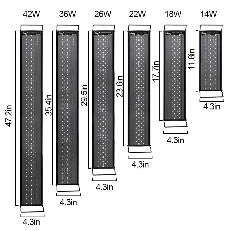 Hygger LED Fish Tank Lights HG978