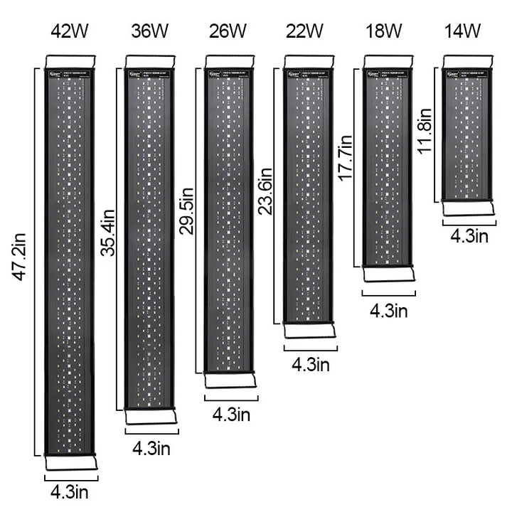 Hygger LED Fish Tank Lights HG978