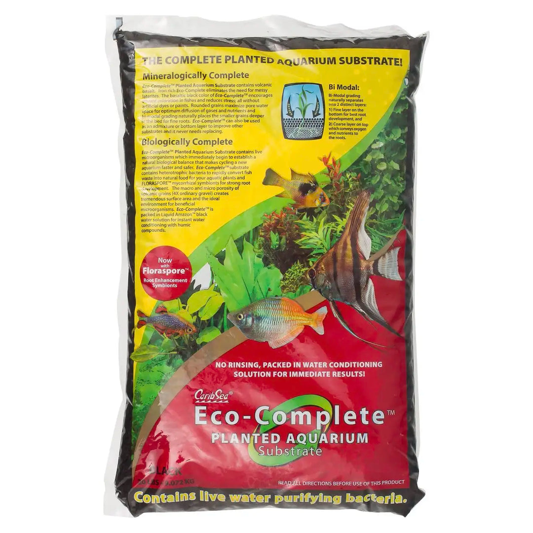 CaribSea Eco-Planted Black Substrate - 20lb