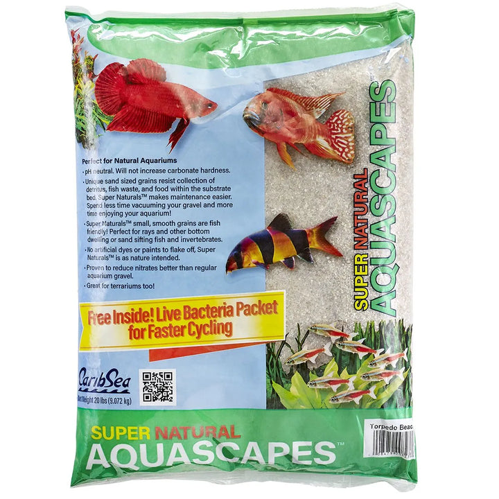 CaribSea Super Natural Torpedo Beach Sand - 20lb