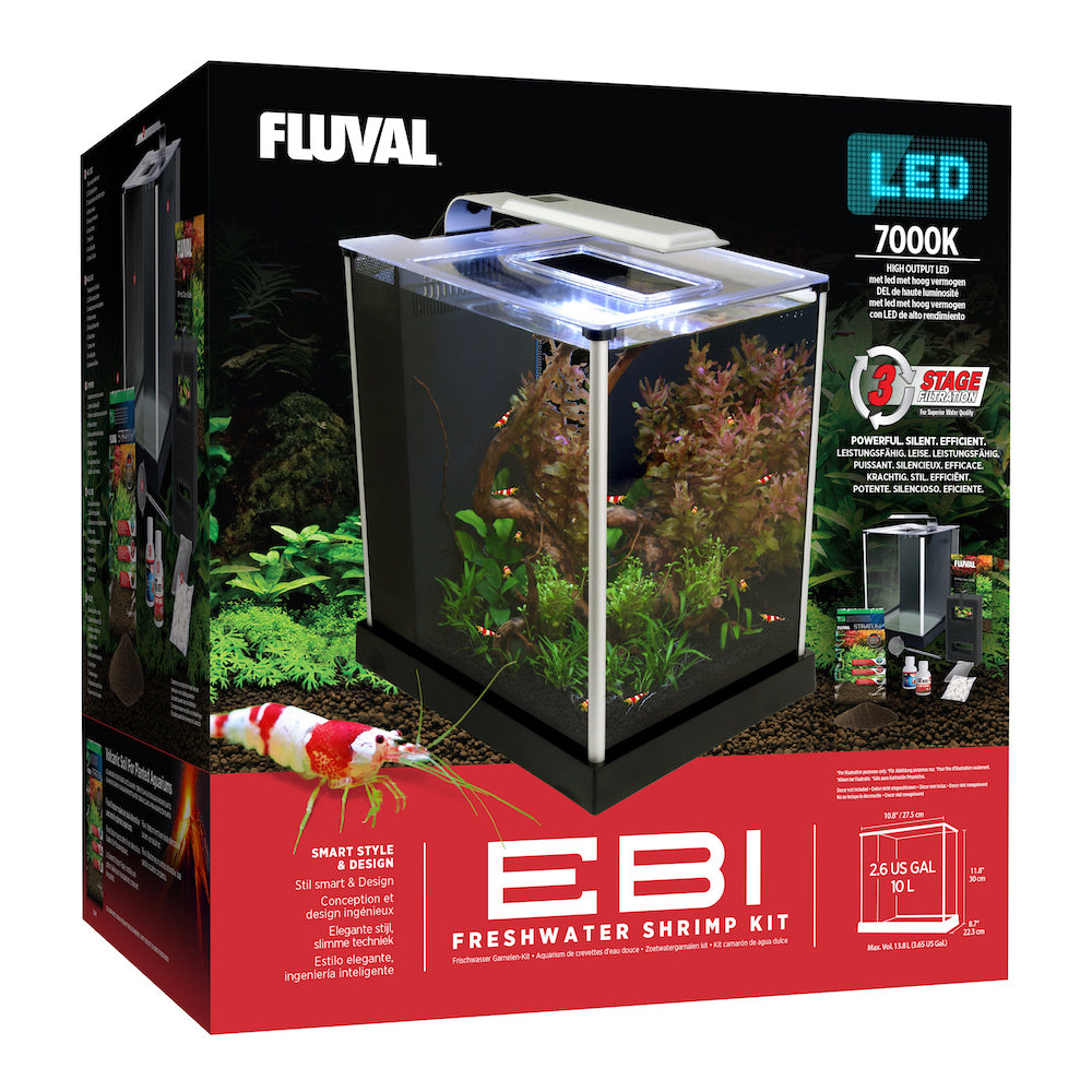 Fluval - EBI Shrimp Aquarium Kit 2.6 gallon