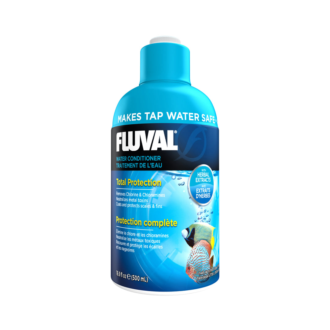 Fluval - AquaPlus Water Conditioner, 4.0oz, 8.4oz, 16.9oz, 250ml, 500ml