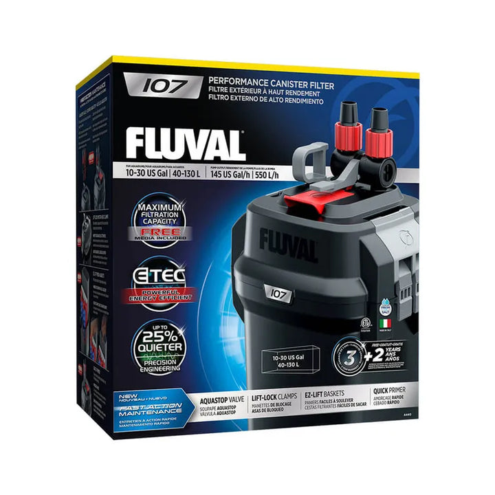 Fluval - 7 Series Canister Filters 107, 207, 307, 407