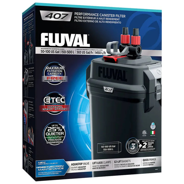 Fluval - 7 Series Canister Filters 107, 207, 307, 407