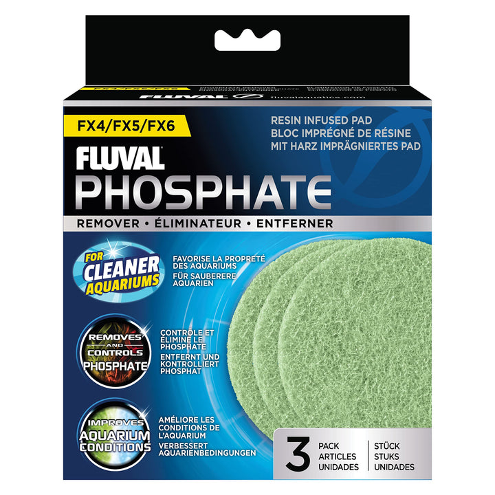 Fluval FX2/FX4/FX5/FX6 Filter Pad Replacements - Bio-Foam, Nitrite, Phosphate, Carbon Foam Pad, Fine Polishing