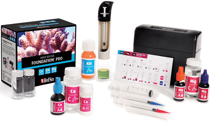 Red Sea - Foundation Pro Test Kit Ca, KH, Mg