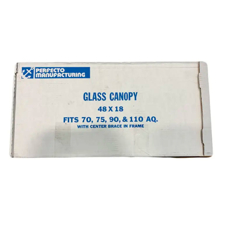 no.0287 水彩のカーネリアンとアクアテラ Marineland Seapora Glass Canopy 48x18 48