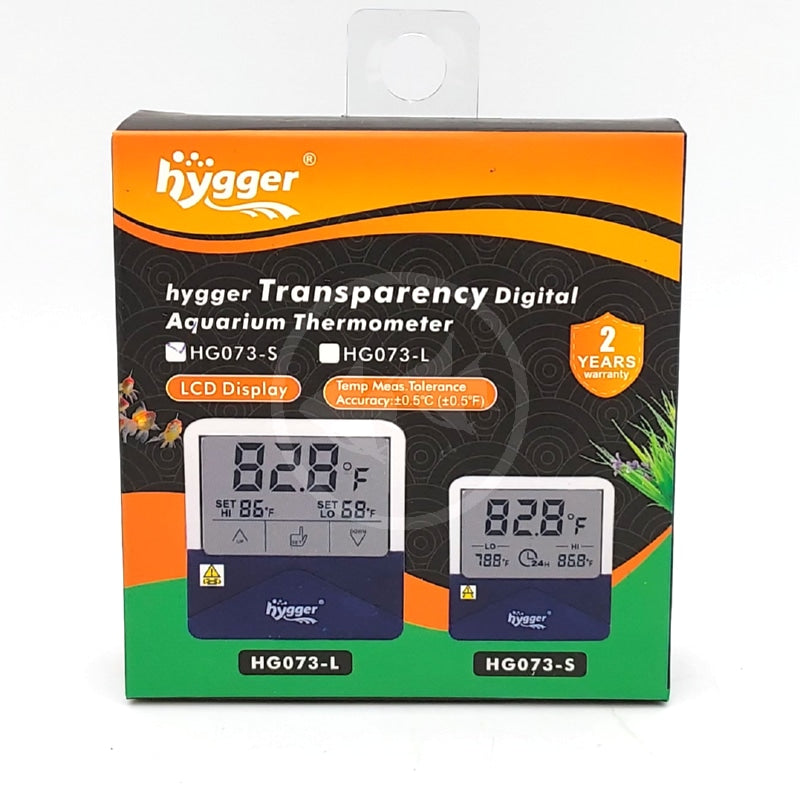 Hygger Transparency Digital Aquarium Thermometer HG073 – Whitlyn Aquatics