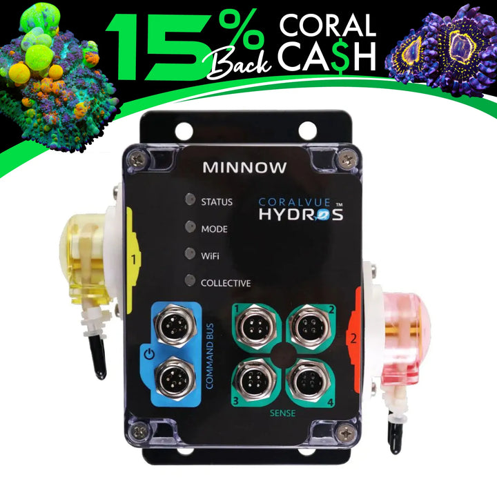Hydros Minnow Aquarium Controller & 2 Head Doser