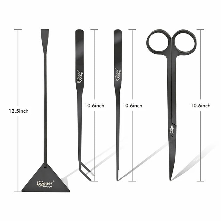 Hygger 5-in-1 Stainless Steel Aquatic Plant Tool Kit - HG965
