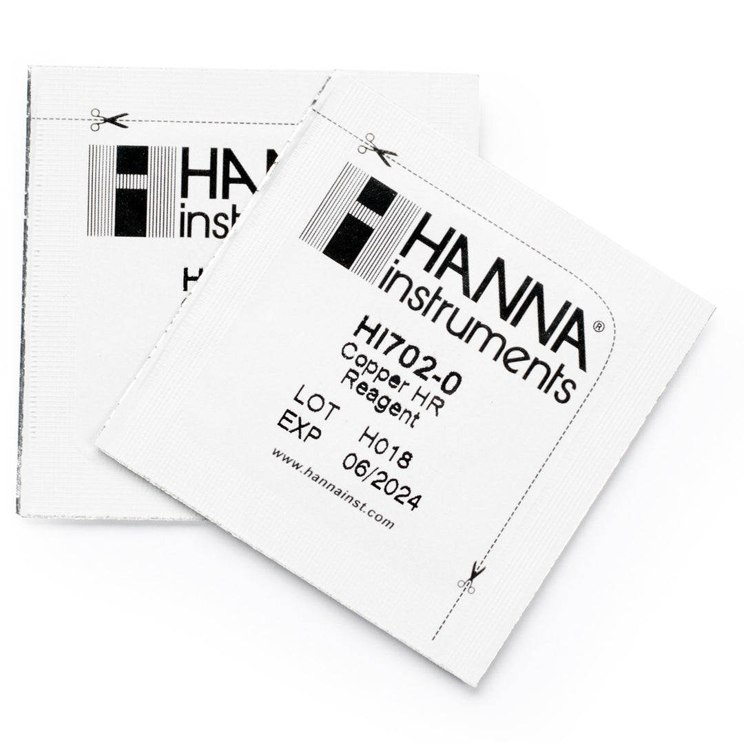 Hanna Instruments - HI702-25 Copper High Range Colorimeter Reagents