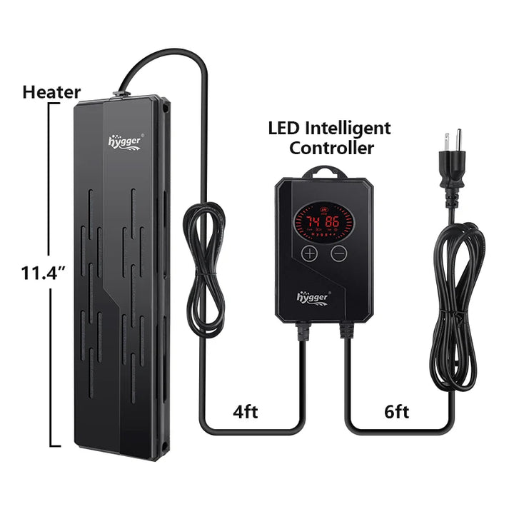 Hygger Quartz Tube Aquarium Heater 300 watt HG102 - Whitlyn Aquatics