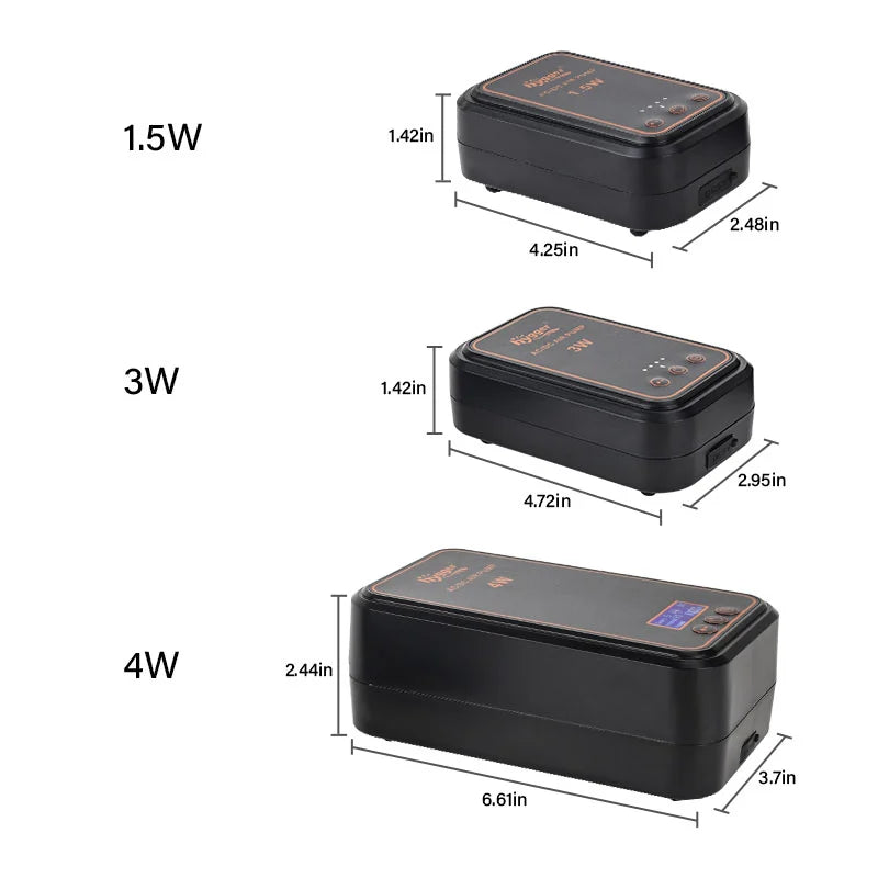 Hygger NEV Rechargeable AC Air Pump HG087