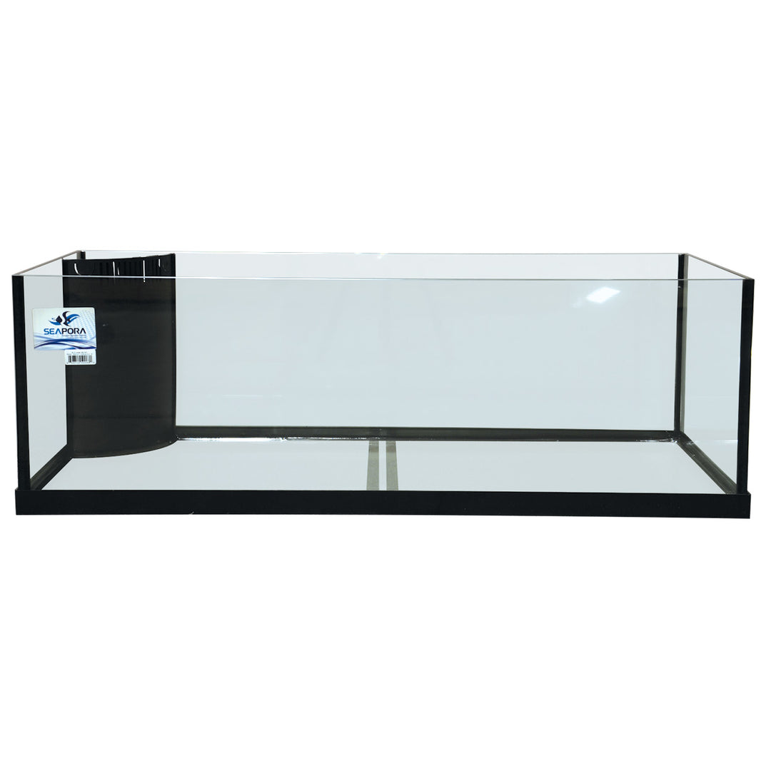 Seapora - 60 gallon rimless drilled aquarium - 48x24x12