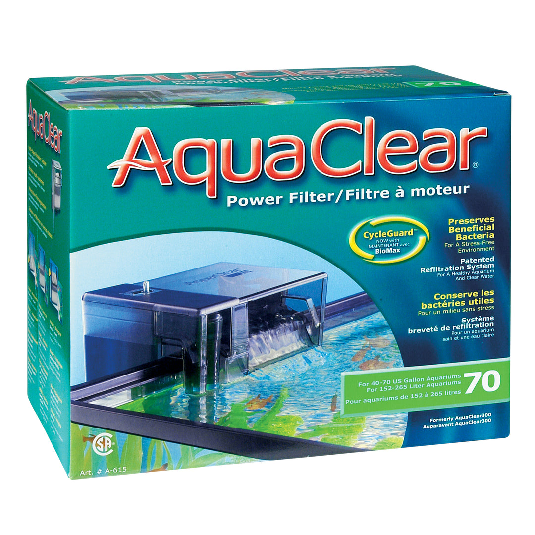 AquaClear 70 Power Filter - 265 L (40-70 US gal.) A615