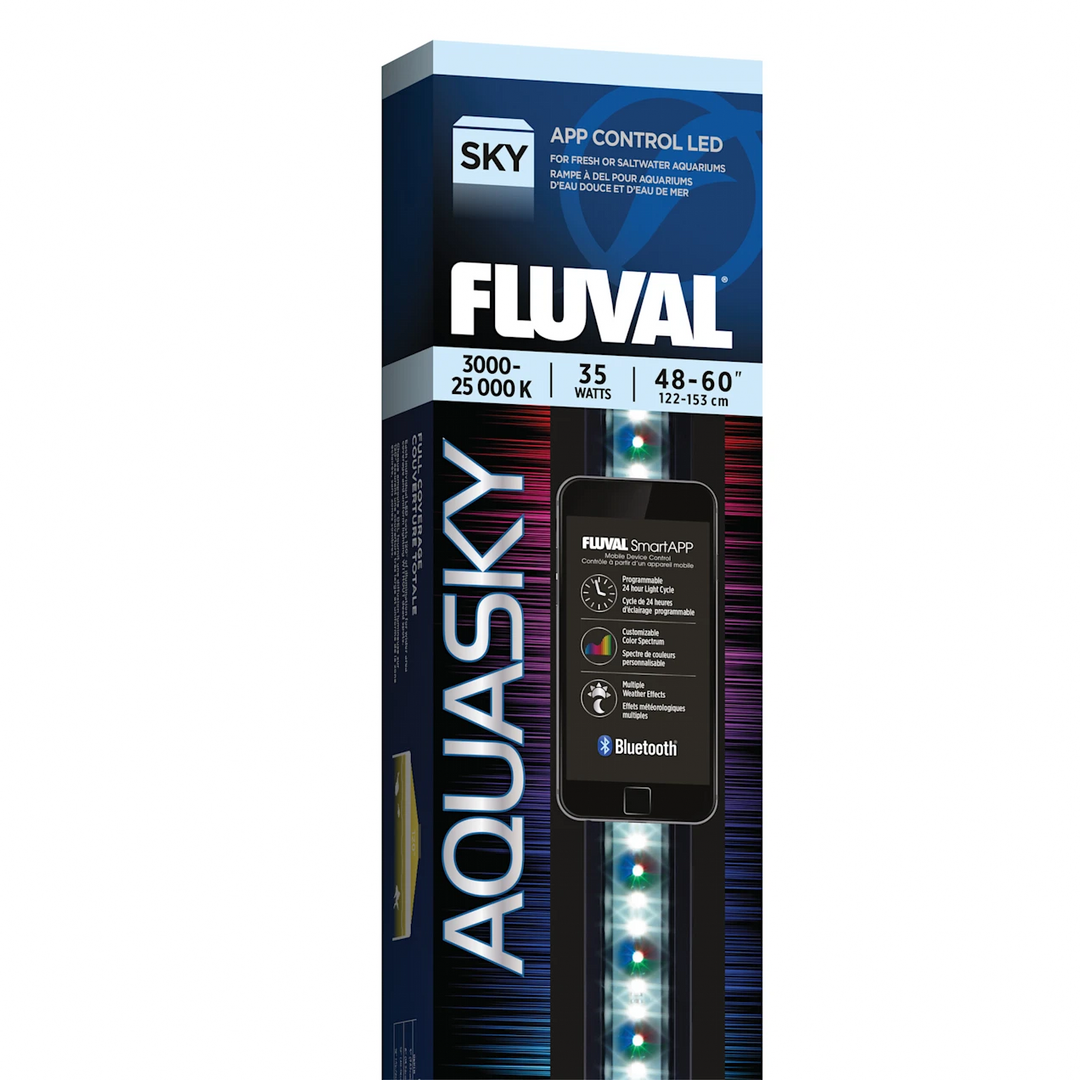 Fluval - Aquasky LED Light Saltwater Freshwater 12w, 18w, 27w, 35w