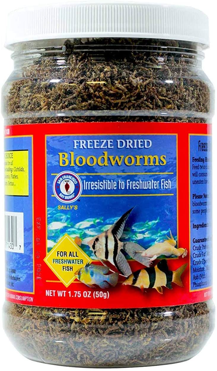 San Francisco Bay - Freeze Dried Bloodworms 1.75oz