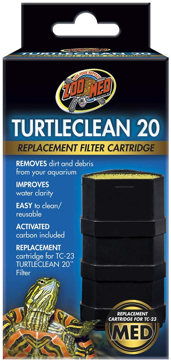 Zoo Med - TurtleClean 20 Deluxe Turtle Filter Replacement Cartridge