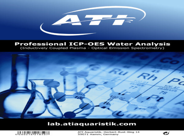 ATI ICP-OES Water Analysis Kit, Dry Goods - Whitlyn Aquatics - Live Coral