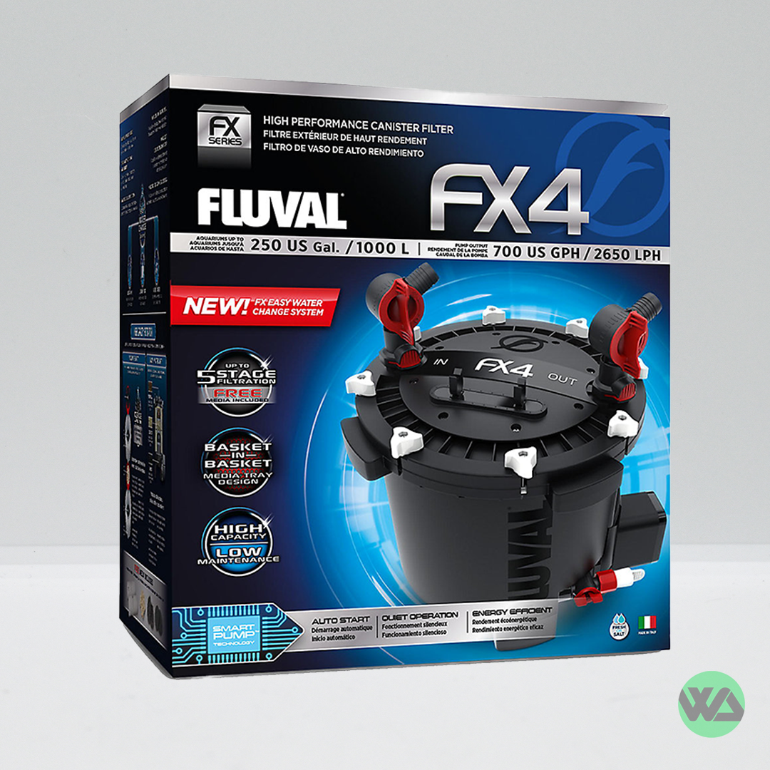 Fluval Canister Filter FX2, FX4, FX6 Whitlyn Aquatics