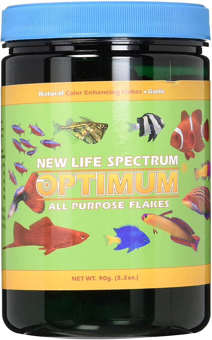 New Life Spectrum Optimum Freshwater & Marine Flakes Food