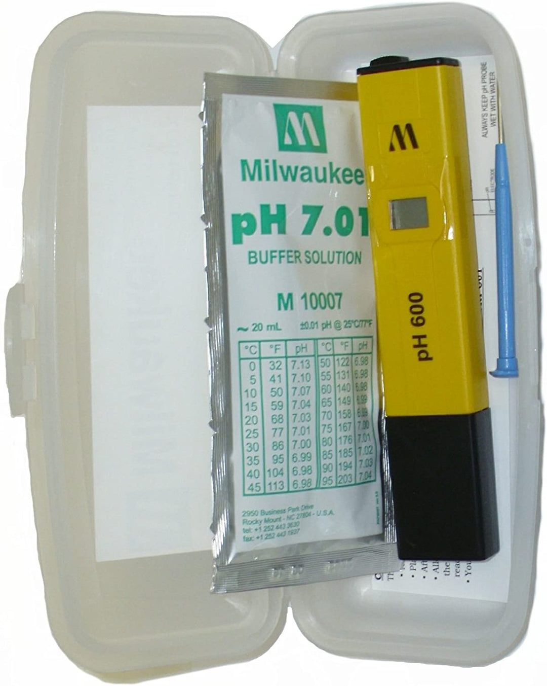 Milwaukee - pH600AQ Digital pH Pen