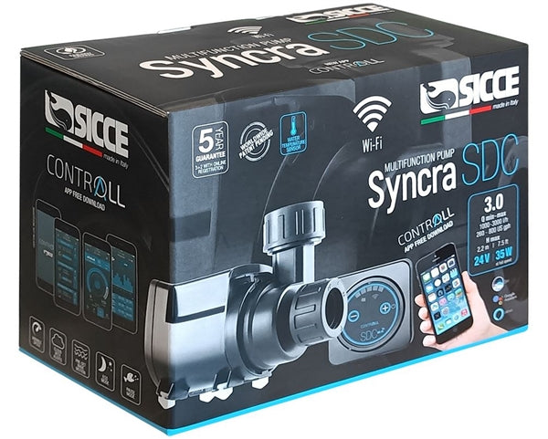 Sicce - Syncra SDC 3.0 Controllable DC Pump 400-800gph