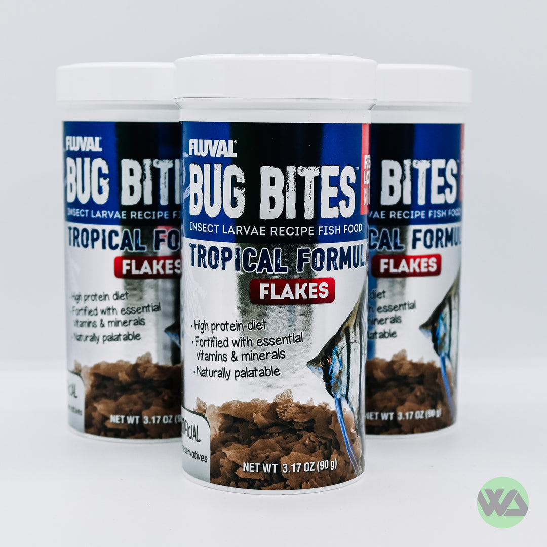 Fluval Bug Bites - Tropical Formula - Flakes