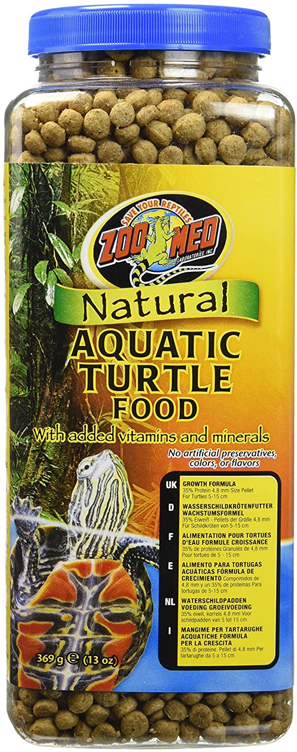 Zoo Med - Natural Aquatic Turtle Food - Growth Formula 13 oz