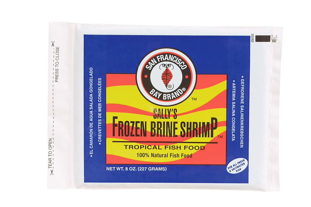 San Francisco Bay Brand - Frozen Food - Frozen Brine Shrimp 8oz Flatpak