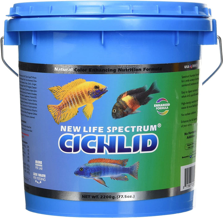 New Life Spectrum Cichlid Fish Food 1mm-1.5mm