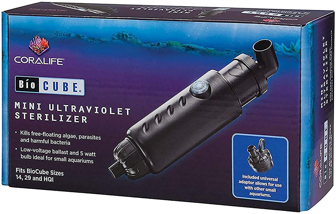 Coralife - BioCube Mini UV Sterilizer V2 - 5w