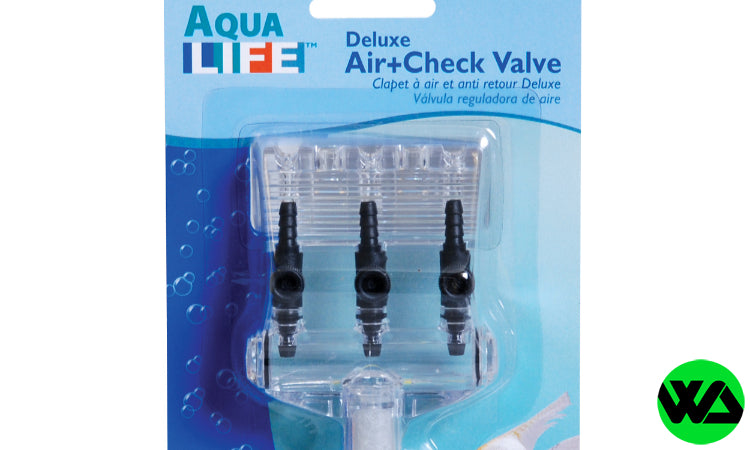 Penn Plax Aqua Life - Deluxe Air + Check Value 3 Outlet
