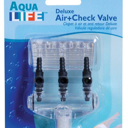 Penn Plax Aqua Life - Deluxe Air + Check Value 3 Outlet